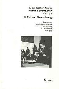 Claus-Dieter Krohn - „Exil und Neuordnung“